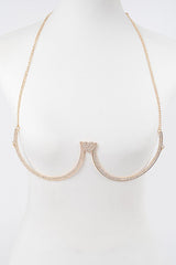 Seduction Bra Chain - Gold