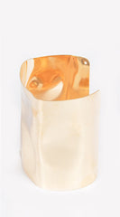 Amia Metal Cuff Bracelet - Gold