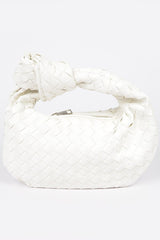 Mariana Faux Leather handbag - White