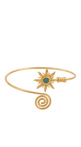 Sun Arm Cuff Bracelet- Gold