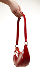 Sima Hobo Handbag - Red