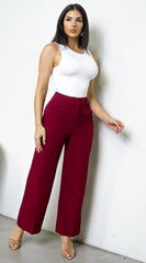 Rivane Pants - Burgundy