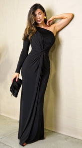 Avyan Maxi Dress - Black