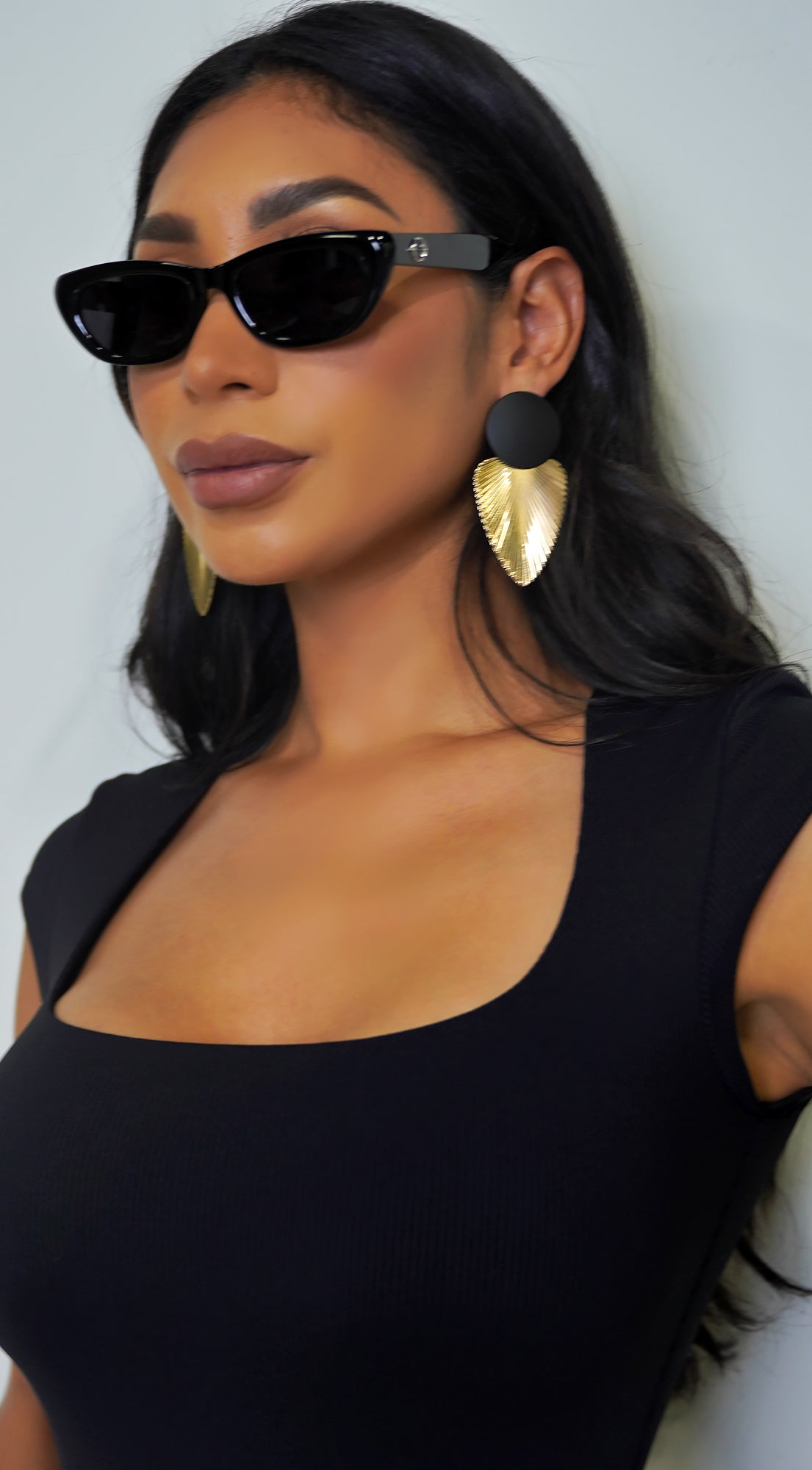Liora Dangle Earrings - Gold
