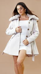 Elysian Coat - Cream