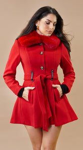 Elysian Coat - Red