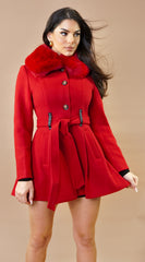 Elysian Coat - Red