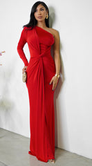 Avyan Maxi Dress - Red