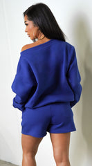 Anastacia Lounge Set - Blue