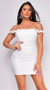 Lynx White Mini Dress