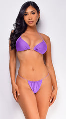 Miami Purple Two Tone Reversible Bikini