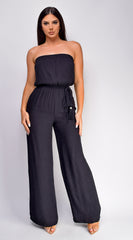 May Tube Jumpsuit - Black