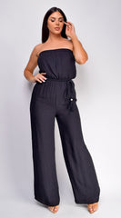 May Tube Jumpsuit - Black