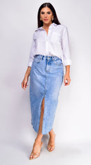 Juniper Classic Button Down Shirt - Off White