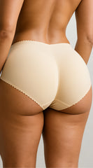 Seamless Padded Butt Enhancer - Beige