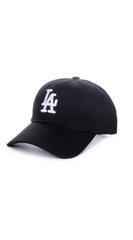 LA baseball cap - Black