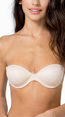 Backless Strapless Bra - White
