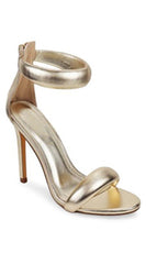 Emaila Ankle Strap High Heel - Gold