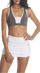 Track & Field Bra - Gray