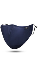 Dark Blue Adjustable Reusable Face Mask