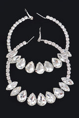 Celebration Silver Crystal Hoop Earrings