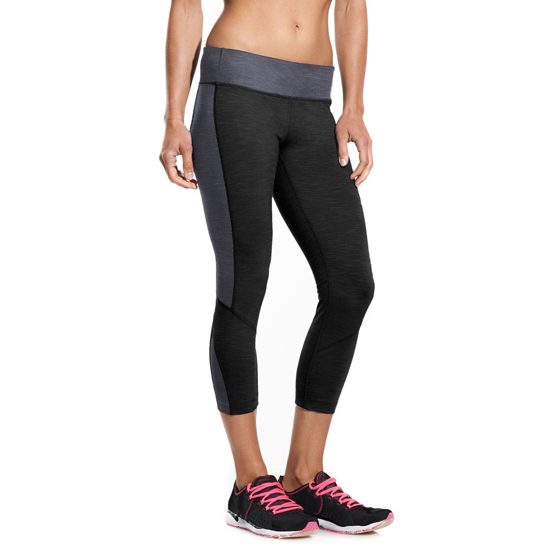 Rishi Denim Terry Yoga Capri - Emprada