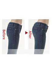 Low Waist Beige Butt Booster Padded Panty