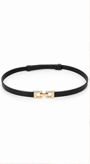Sia Slim Waist Belt - Black