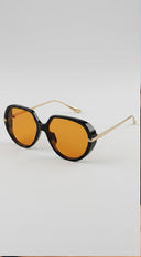 Riviera Oversized Sunglasses - Orange