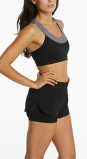 Knock Down Training Bra - Black