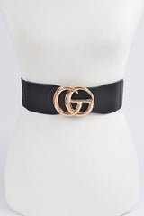 CG Metal Buckle Stretch Waist Belt