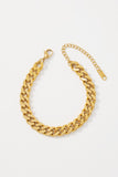 Be Bold 18K Gold Plated Chain Bracelet