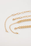 Vintage Round Gold Pearl Pendant Choker Necklace
