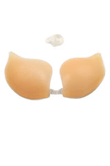 Silicone Nude Beige Bra With Strap