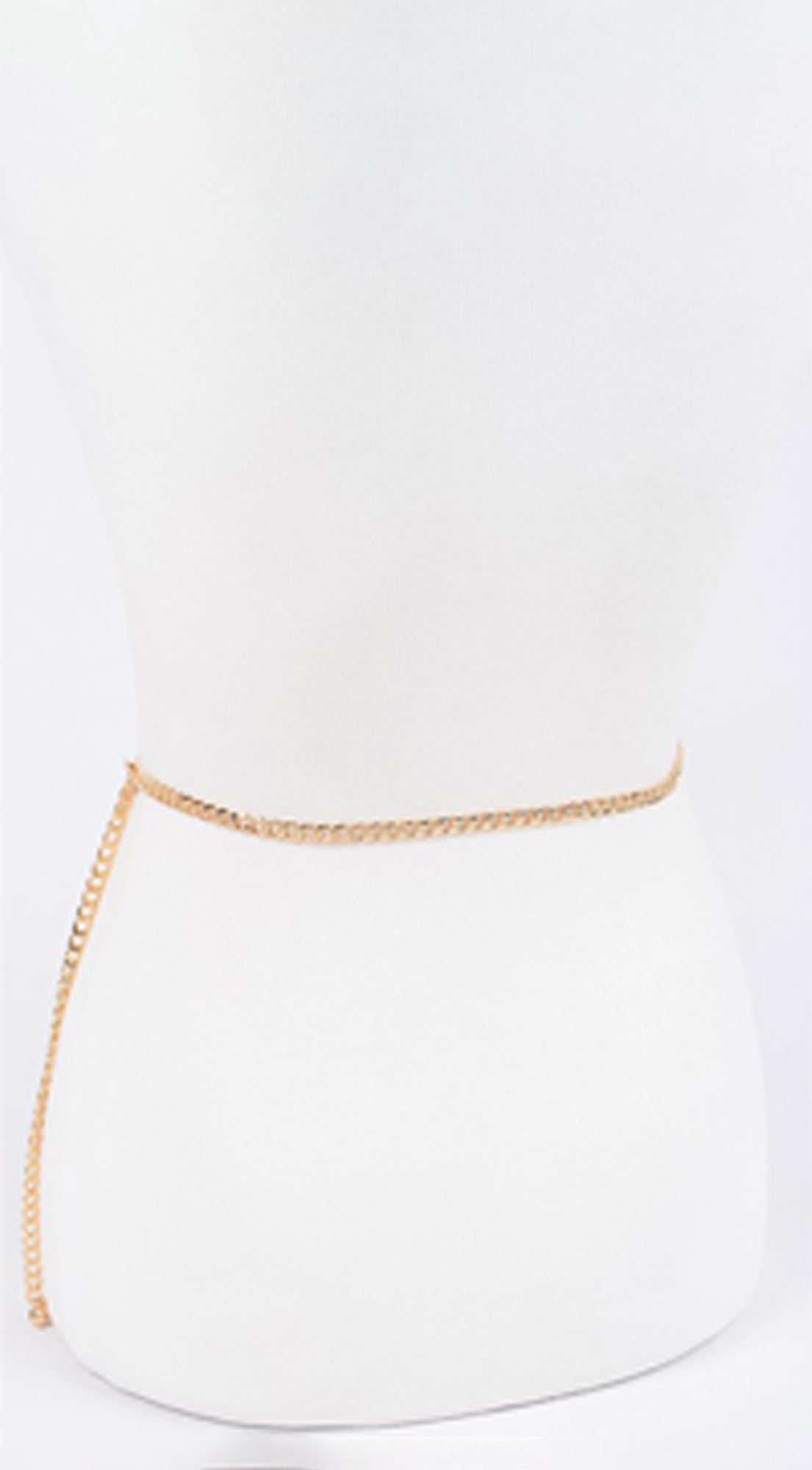 Multi Chain Layered Belt - Gold