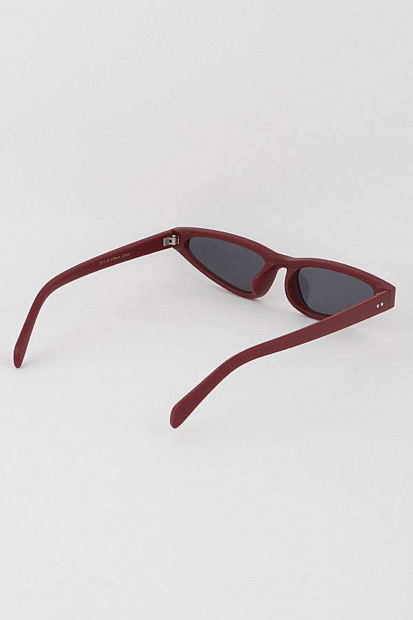 Mina Sunglasses - Burgundy