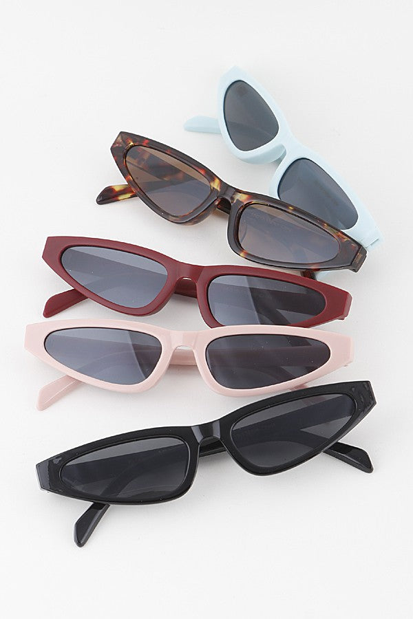 Mina Sunglasses - Burgundy