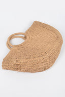 Sandy Shores Straw Bag - Khaki