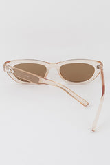 Naya Oval Sunglasses - Peach