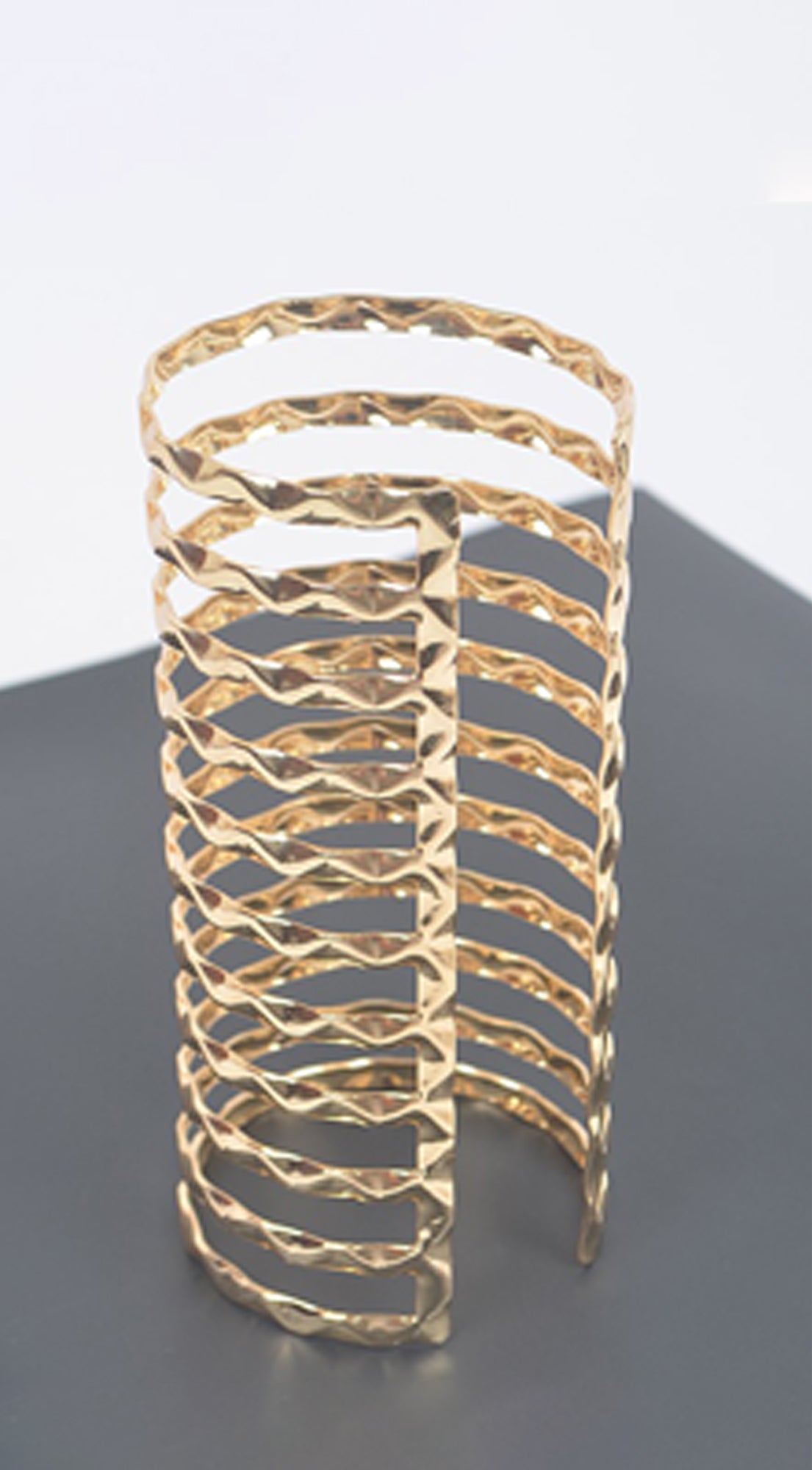 Cece Metal Cuff Bracelet - Gold
