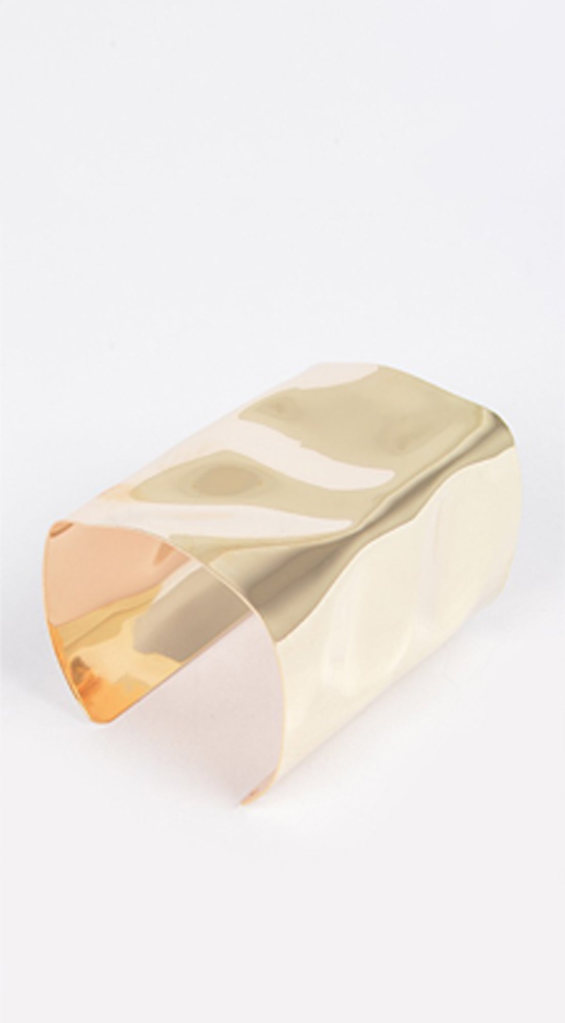 Amia Metal Cuff Bracelet - Gold