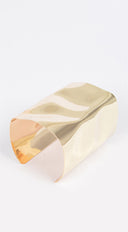 Amia Metal Cuff Bracelet - Gold