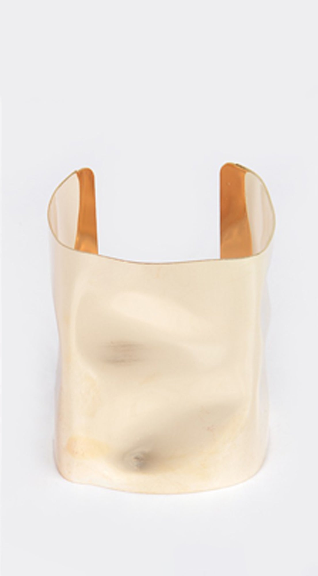 Amia Metal Cuff Bracelet - Gold