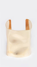 Amia Metal Cuff Bracelet - Gold