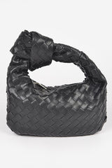 Mariana Faux Leather handbag - Black