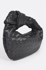 Mariana Faux Leather handbag - Black