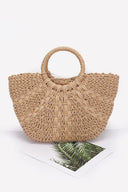 Seabreeze  Straw Bag  - Khaki