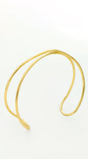 Nina Boho Wrap Arm Cuff Bracelet- Gold