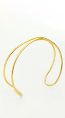 Nina Boho Wrap Arm Cuff Bracelet- Gold