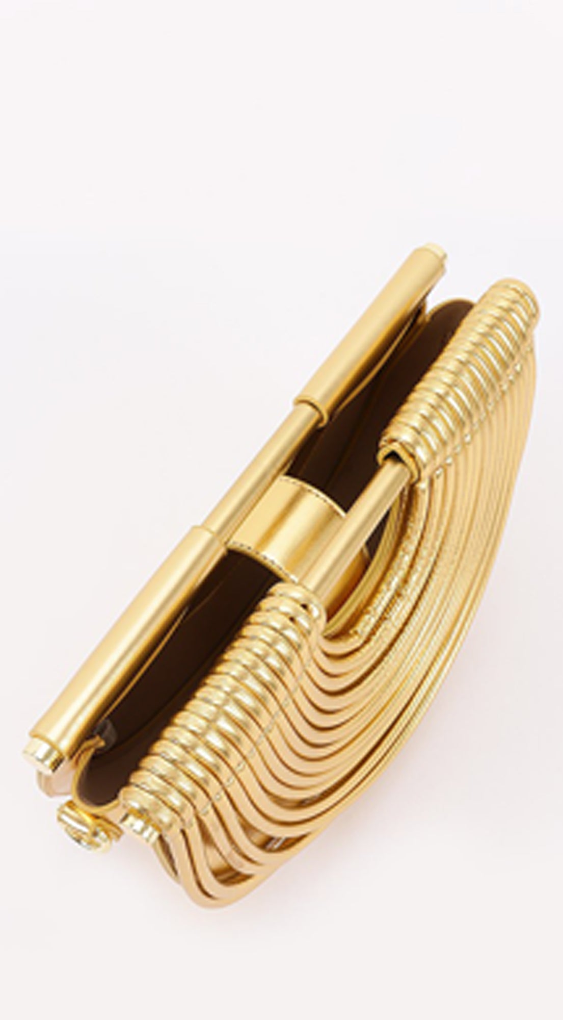 Valentina Faux Leather Bag - Gold